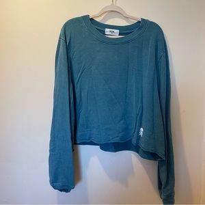 Soul Cycle crop sweater